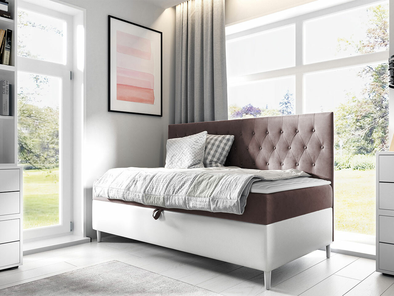 Continental bed Lucus II (Soft 017 + Fresh 9)
