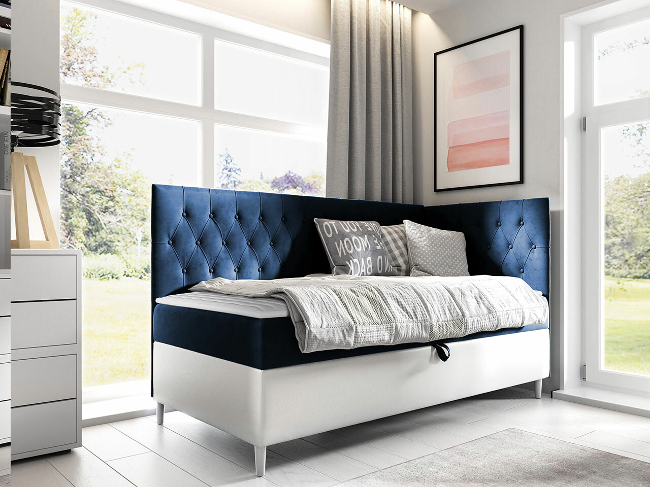 Continental bed Lucus III (Soft 017 + Fresh 11)