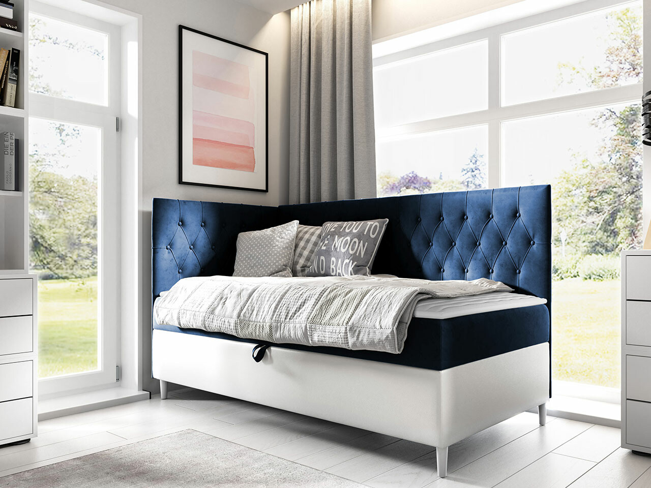 Continental bed Lucus III (Soft 017 + Fresh 11)