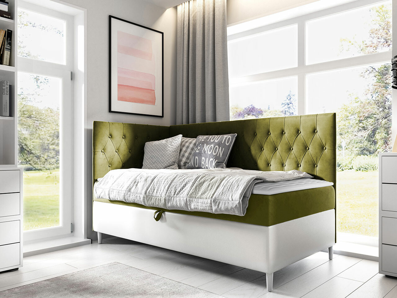 Continental bed Lucus III (Soft 017 + Fresh 12)