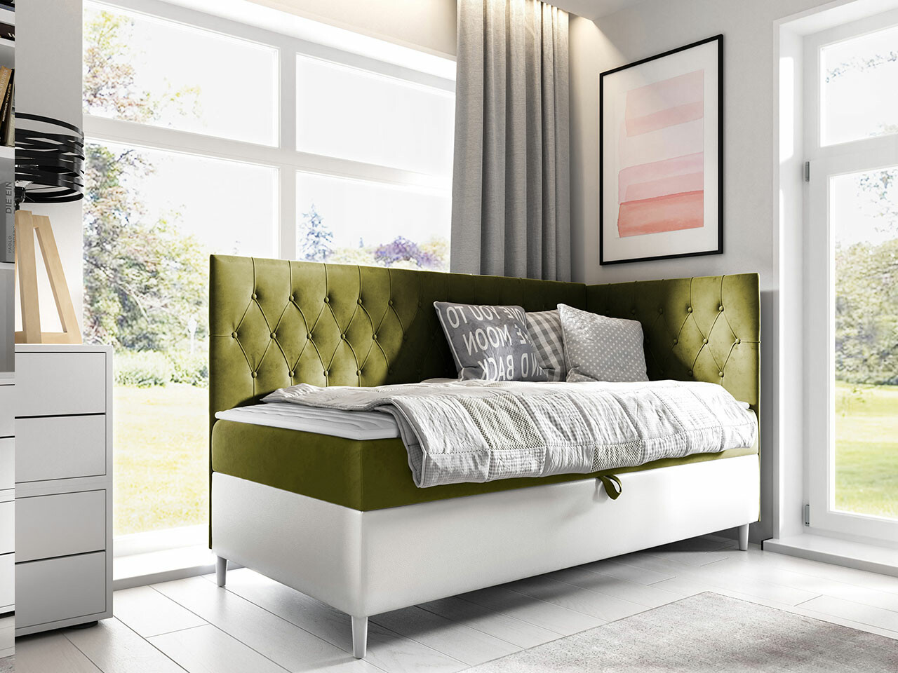 Continental bed Lucus III (Soft 017 + Fresh 12)