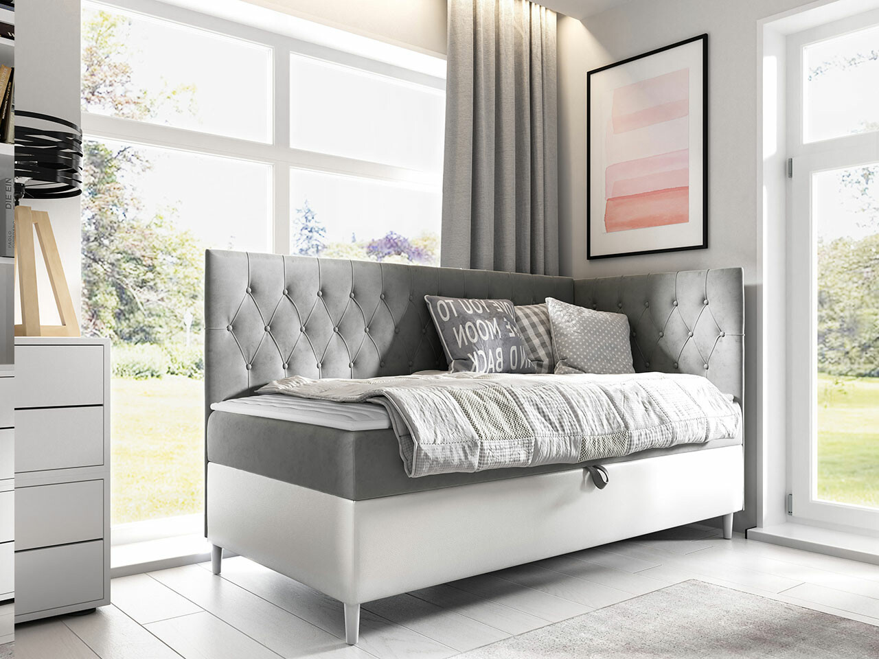 Continental bed Lucus III (Soft 017 + Fresh 14)