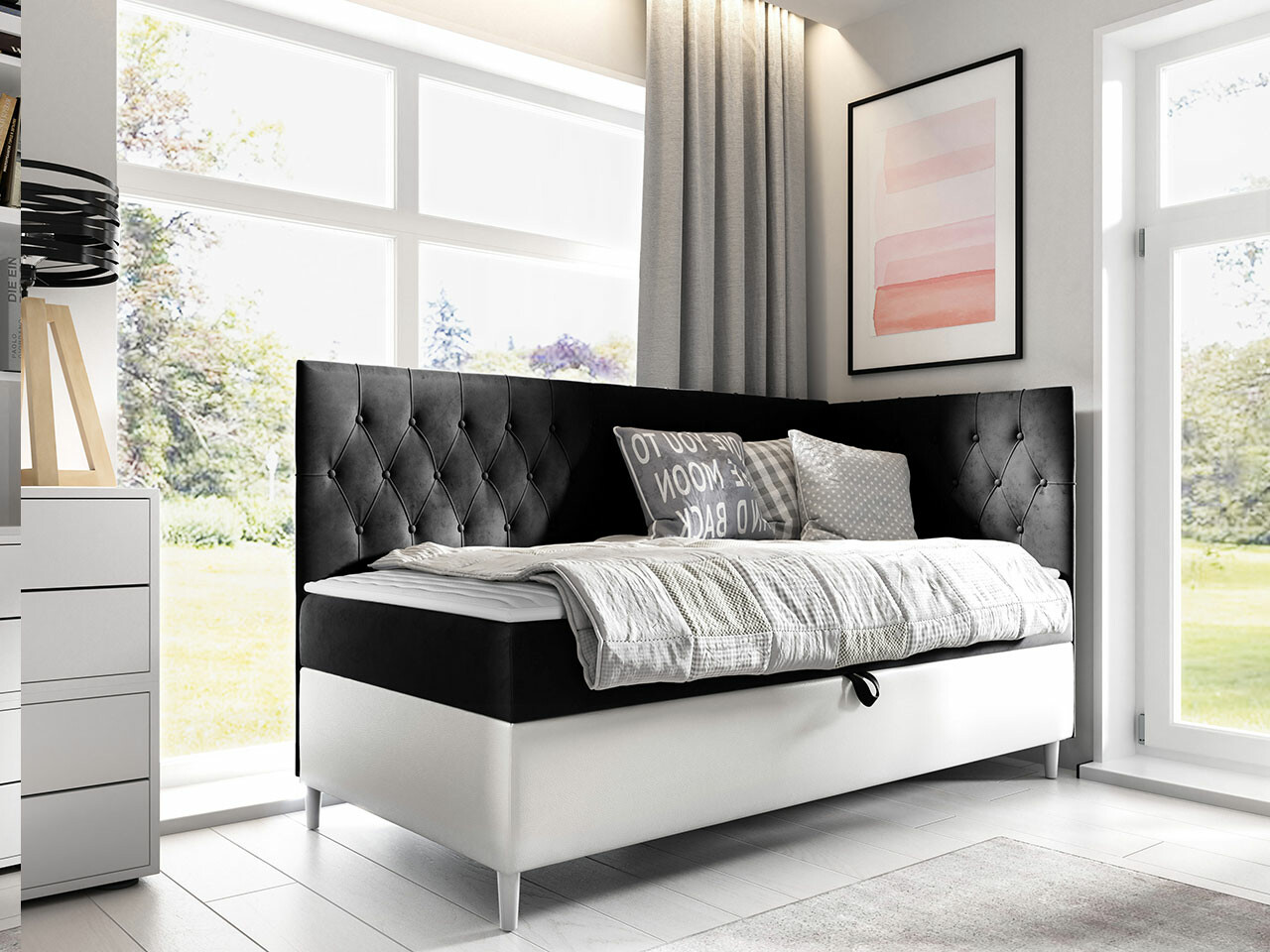 Continental bed Lucus III (Soft 017 + Fresh 17)