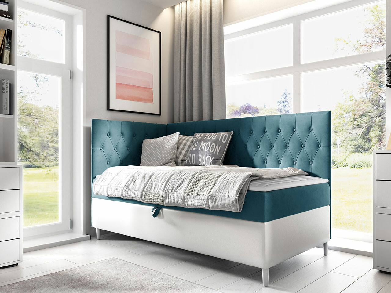 Continental bed Lucus III (Soft 017 + Fresh 34)