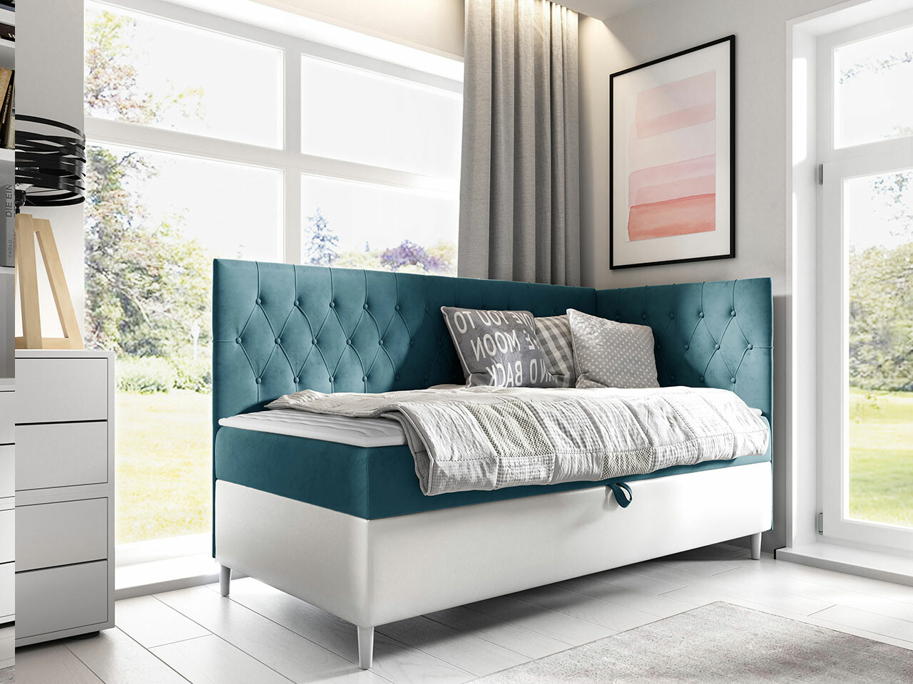 Continental bed Lucus III (Soft 017 + Fresh 34)