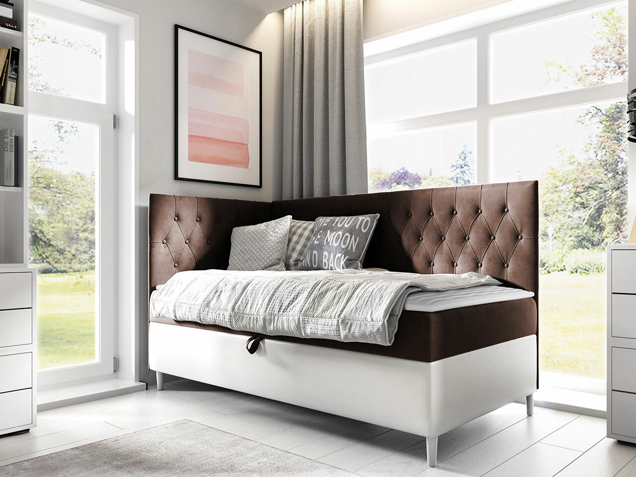 Continental bed Lucus III (Soft 017 + Fresh 4)