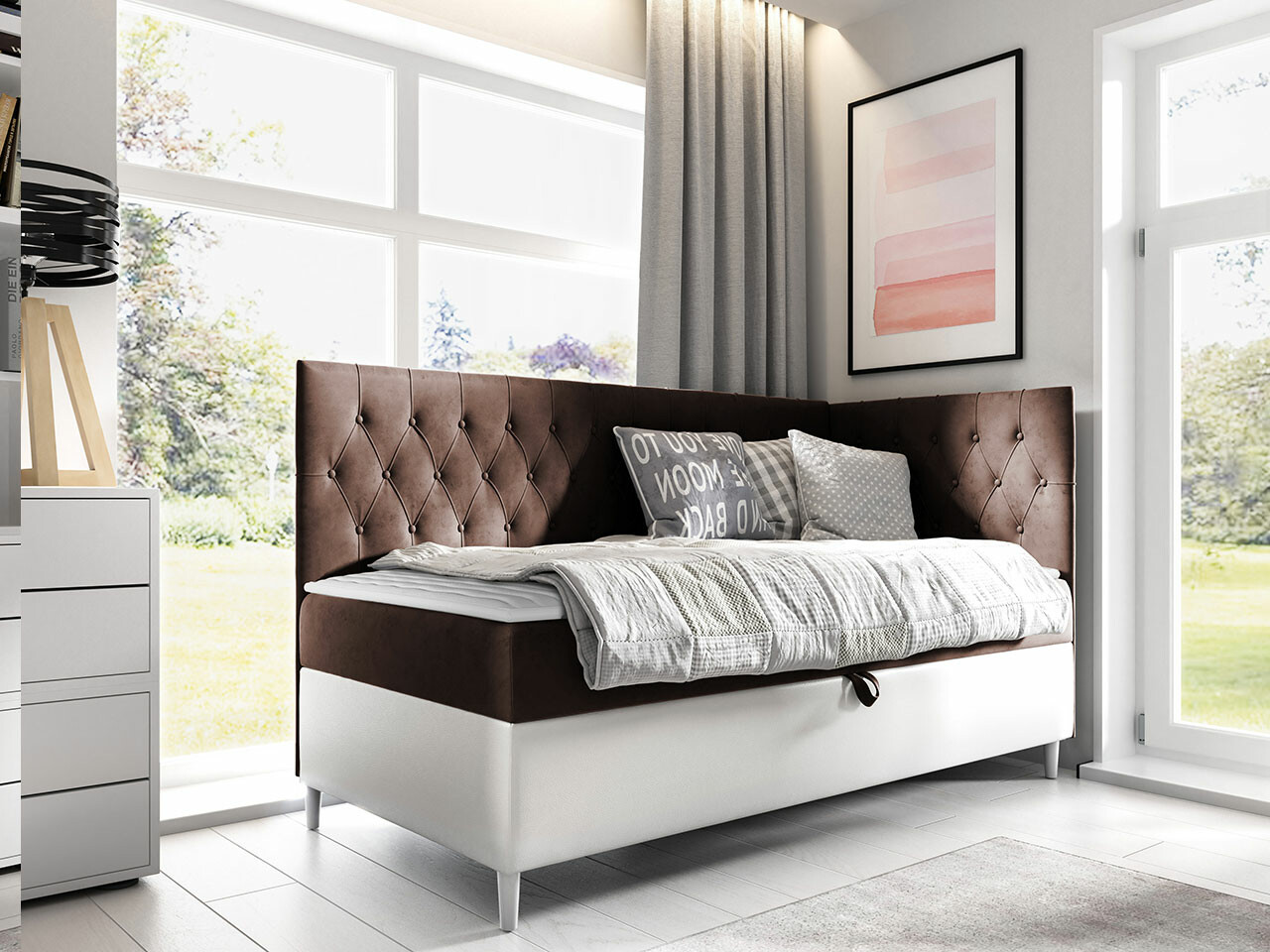Continental bed Lucus III (Soft 017 + Fresh 4)