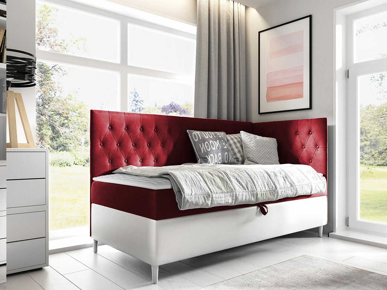 Continental bed Lucus III (Soft 017 + Fresh 8)