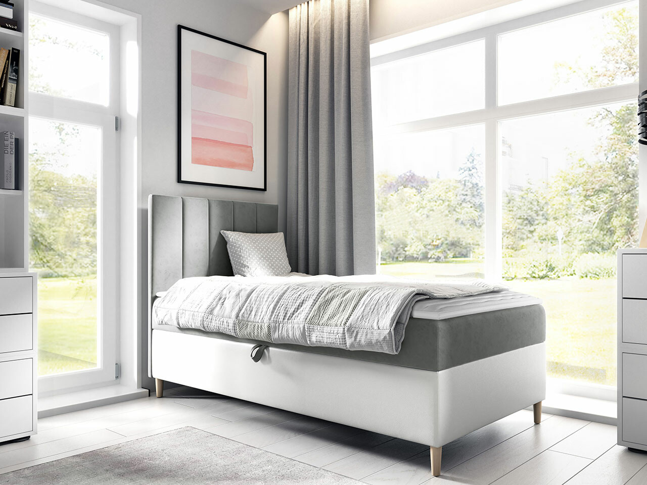 Continental bed Lucus VI (Soft 017 + Fresh 14)