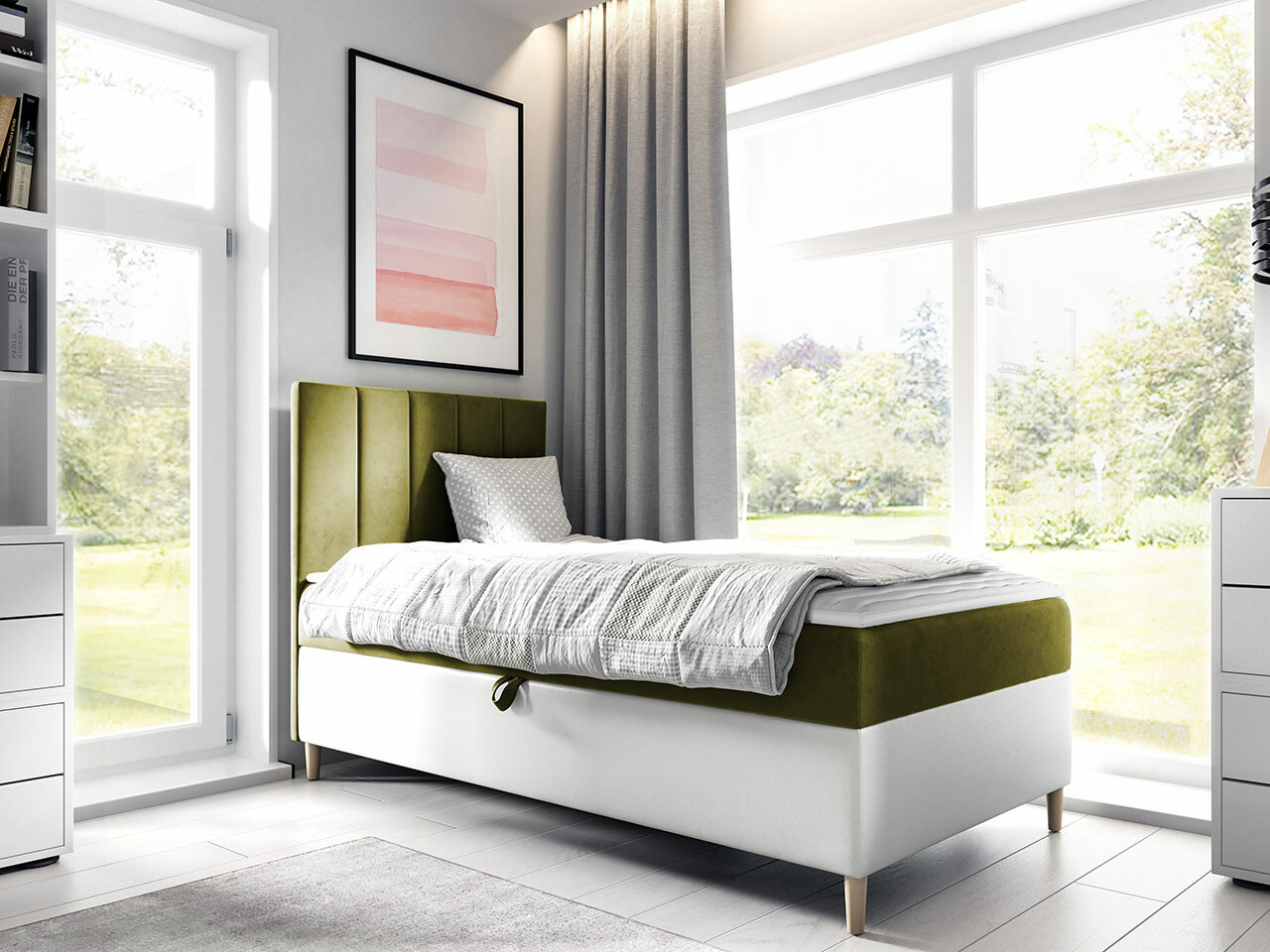 Continental bed Lucus VI (Soft 017 + Fresh 12)