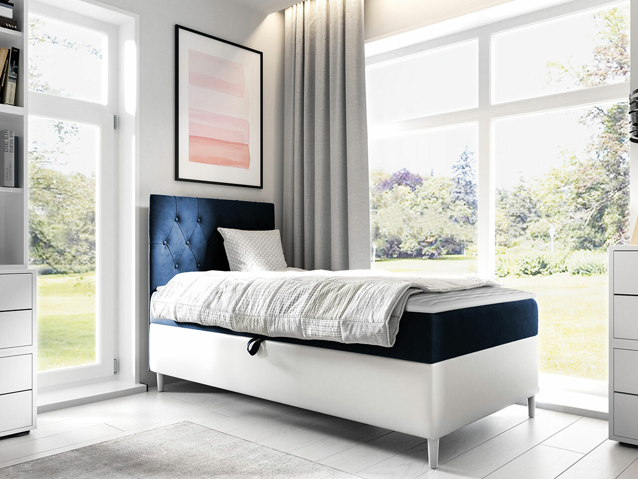 Continental bed Lucus VII (Soft 017 + Fresh 11)
