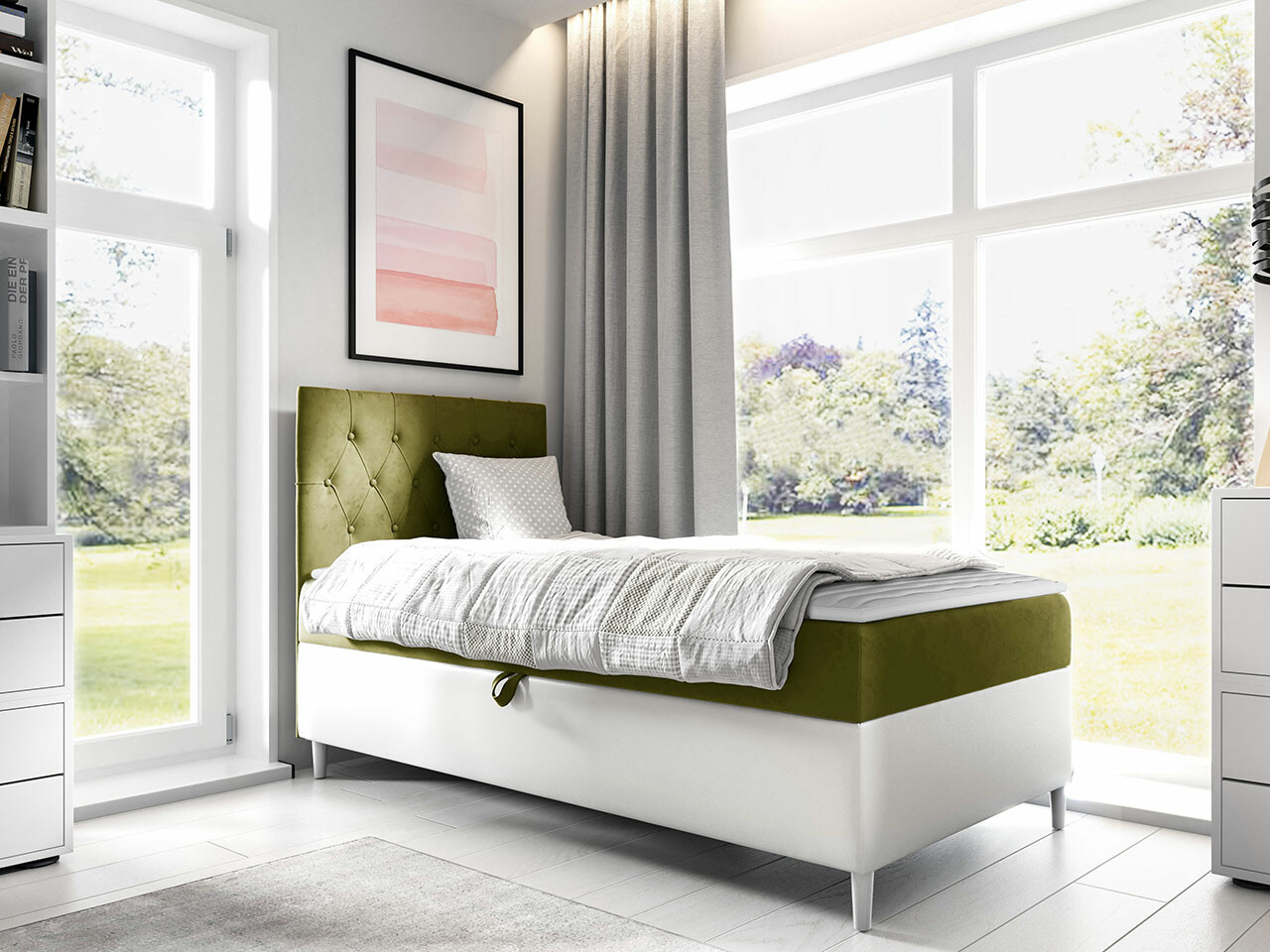 Continental bed Lucus VII (Soft 017 + Fresh 12)