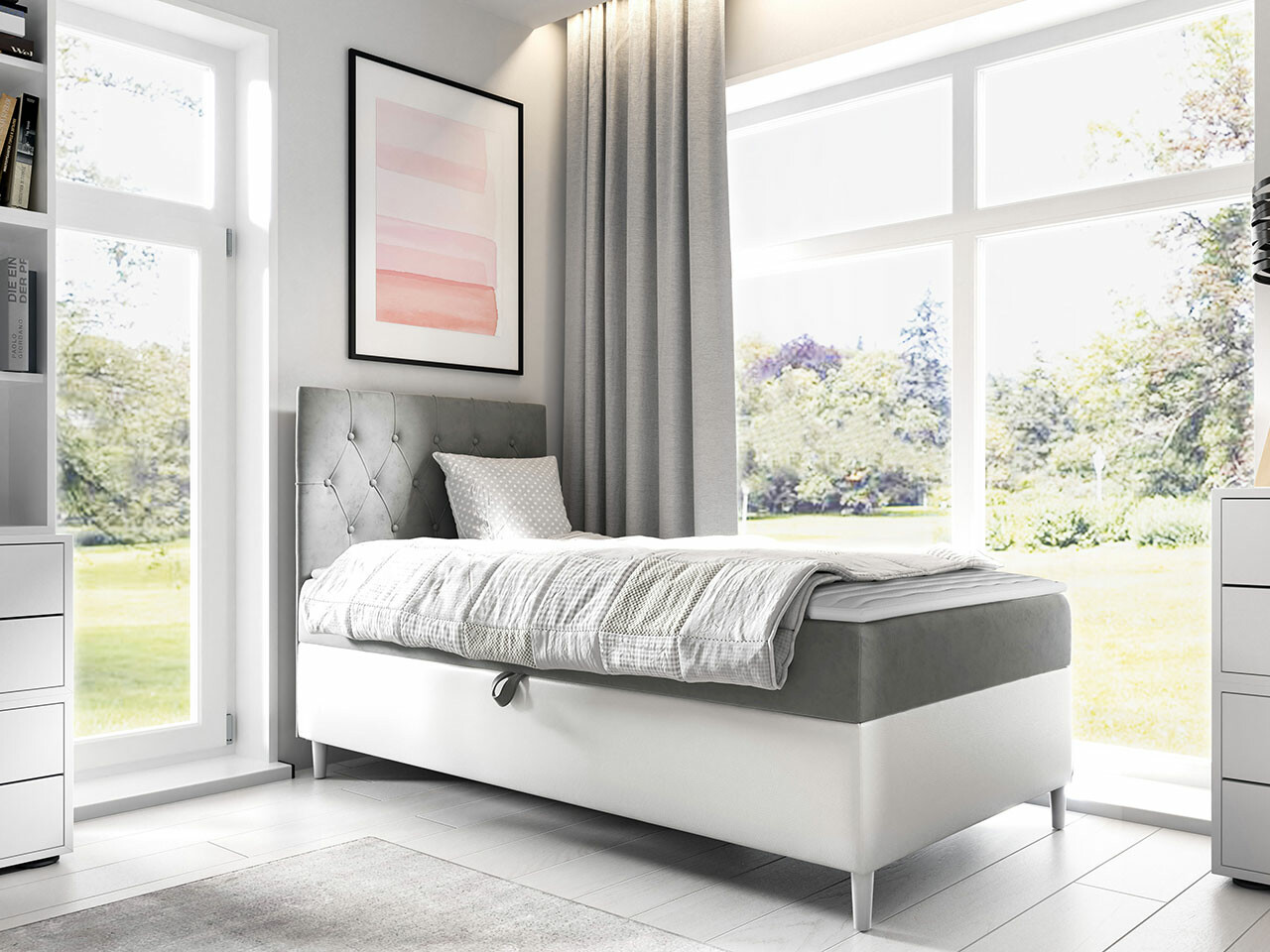 Continental bed Lucus VII (Soft 017 + Fresh 14)