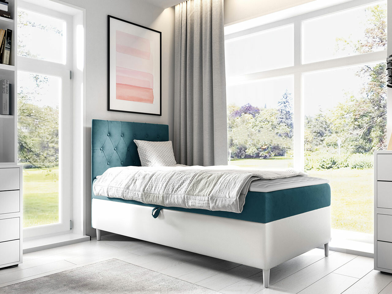 Continental bed Lucus VII (Soft 017 + Fresh 34)