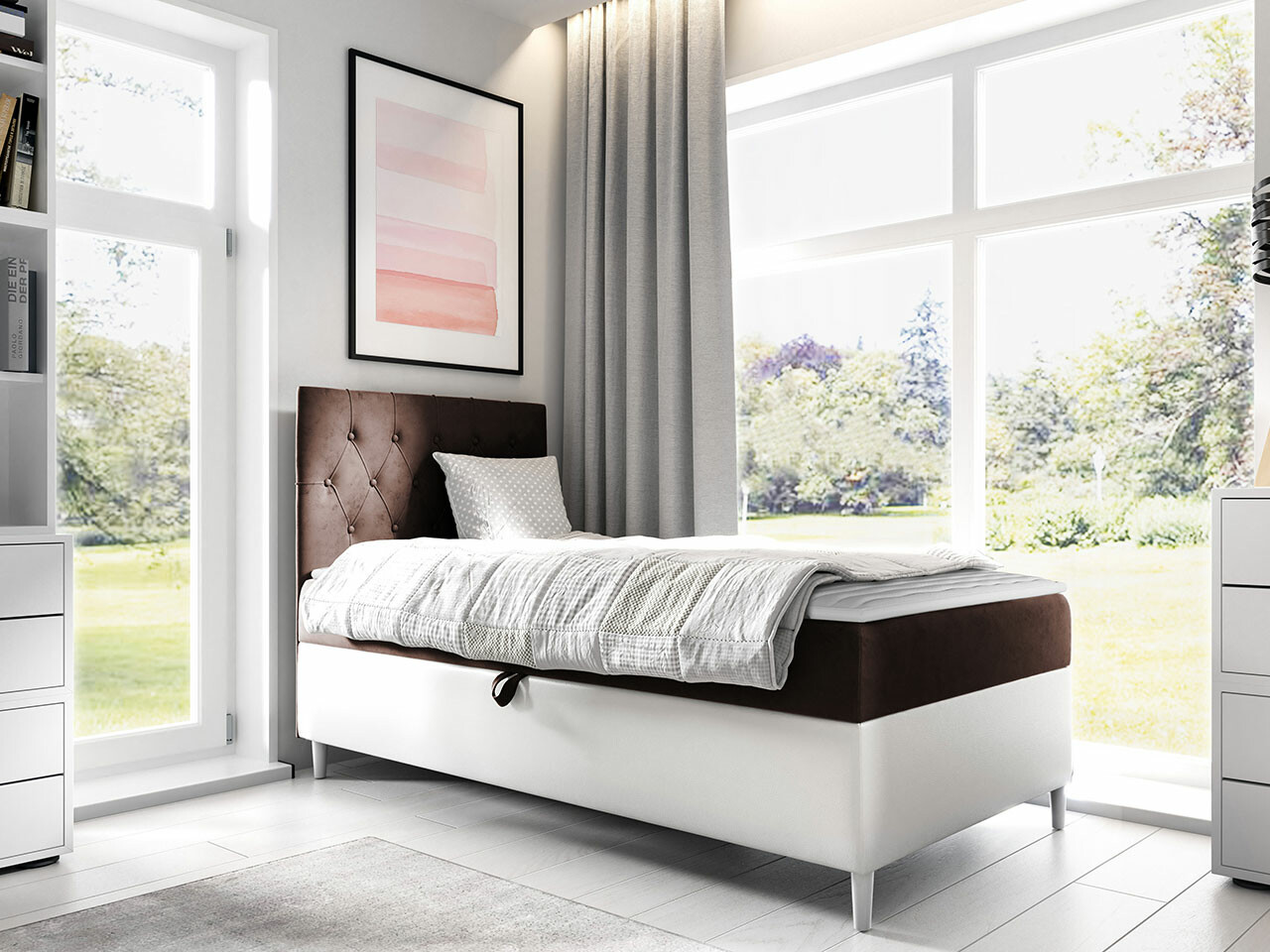 Continental bed Lucus VII (Soft 017 + Fresh 4)