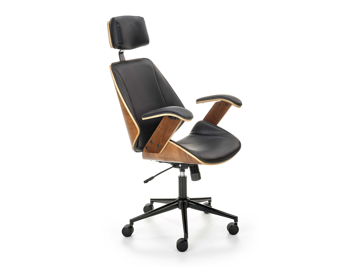Office chair Houston 1490 (Black + Nut)