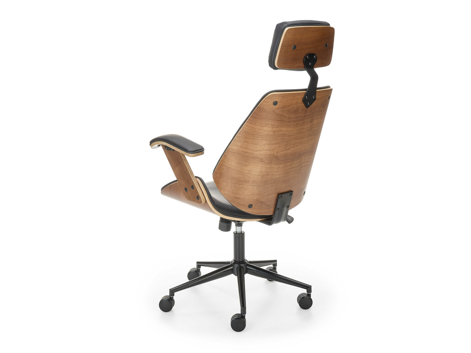 Office chair Houston 1490 (Black + Walnut)
