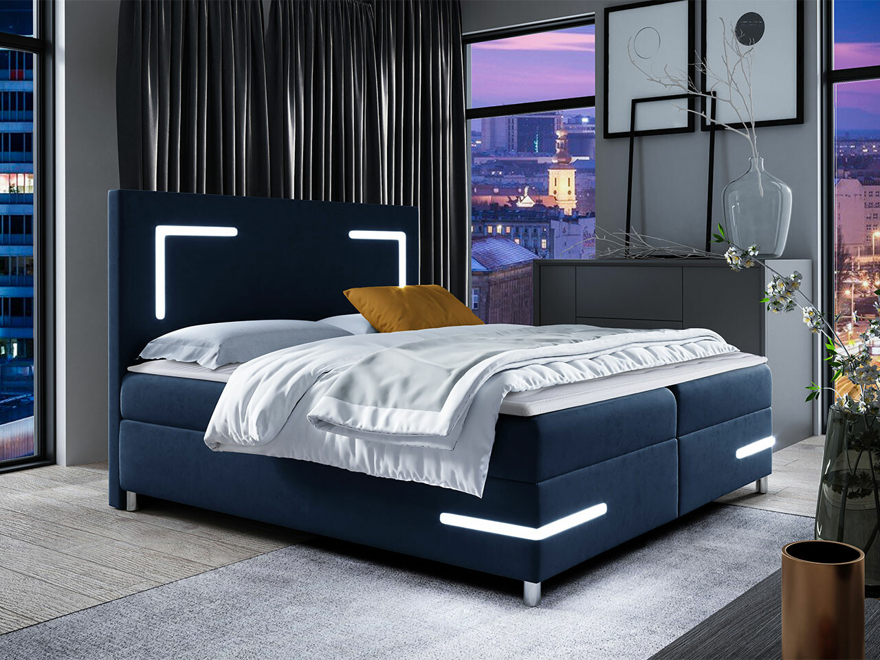 Continental bed Baltimore 173 (Fresh 11)