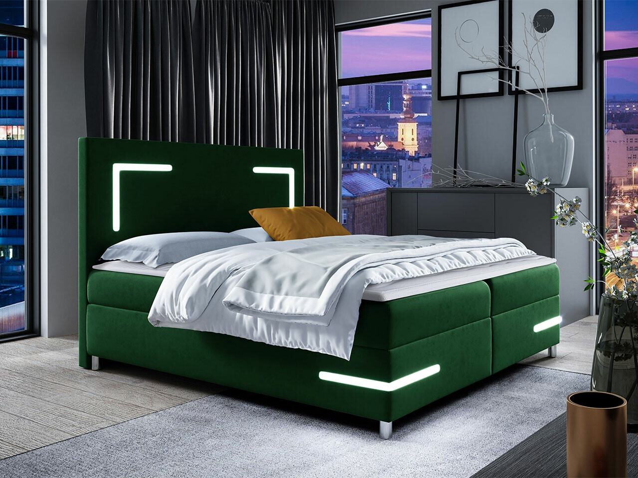Continental bed Baltimore 173 (Fresh 13)