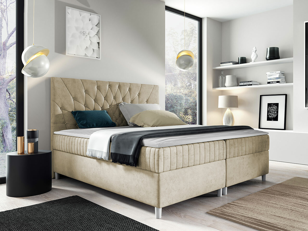 Continental bed Civitas (Manila 02)