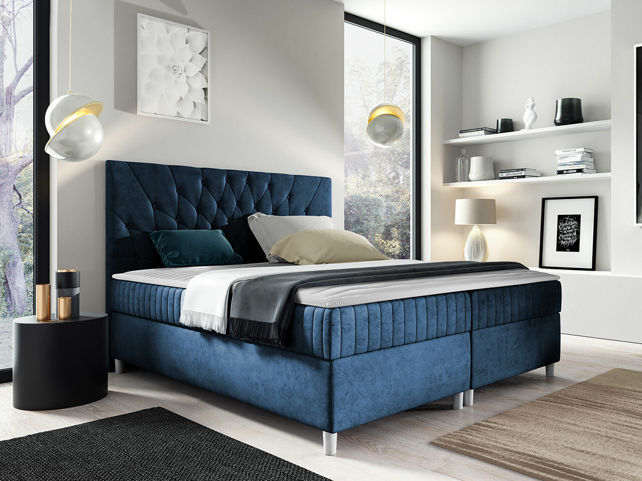 Continental bed Civitas (Manila 26)