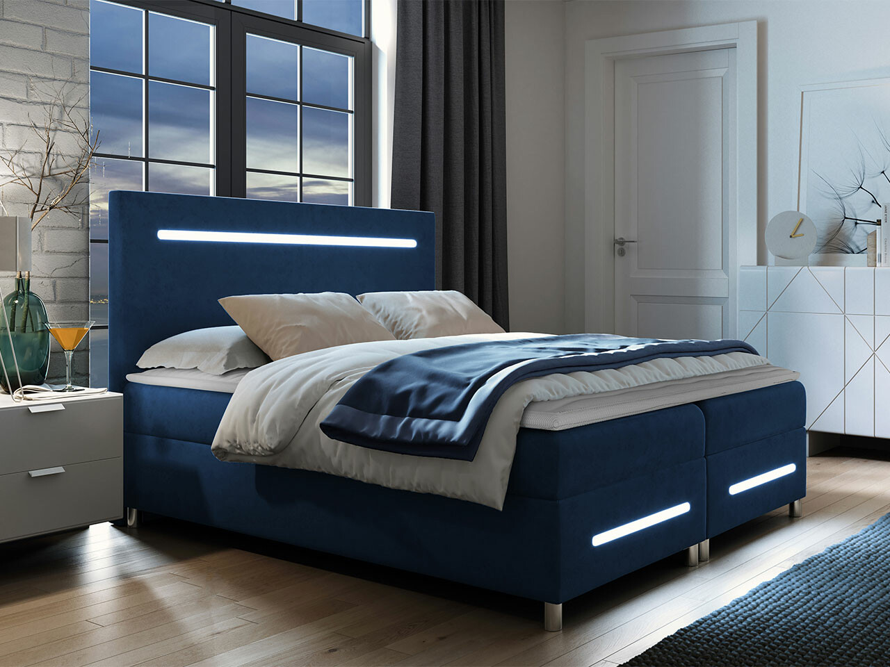 Continental bed Pluvia (Fresh 11)
