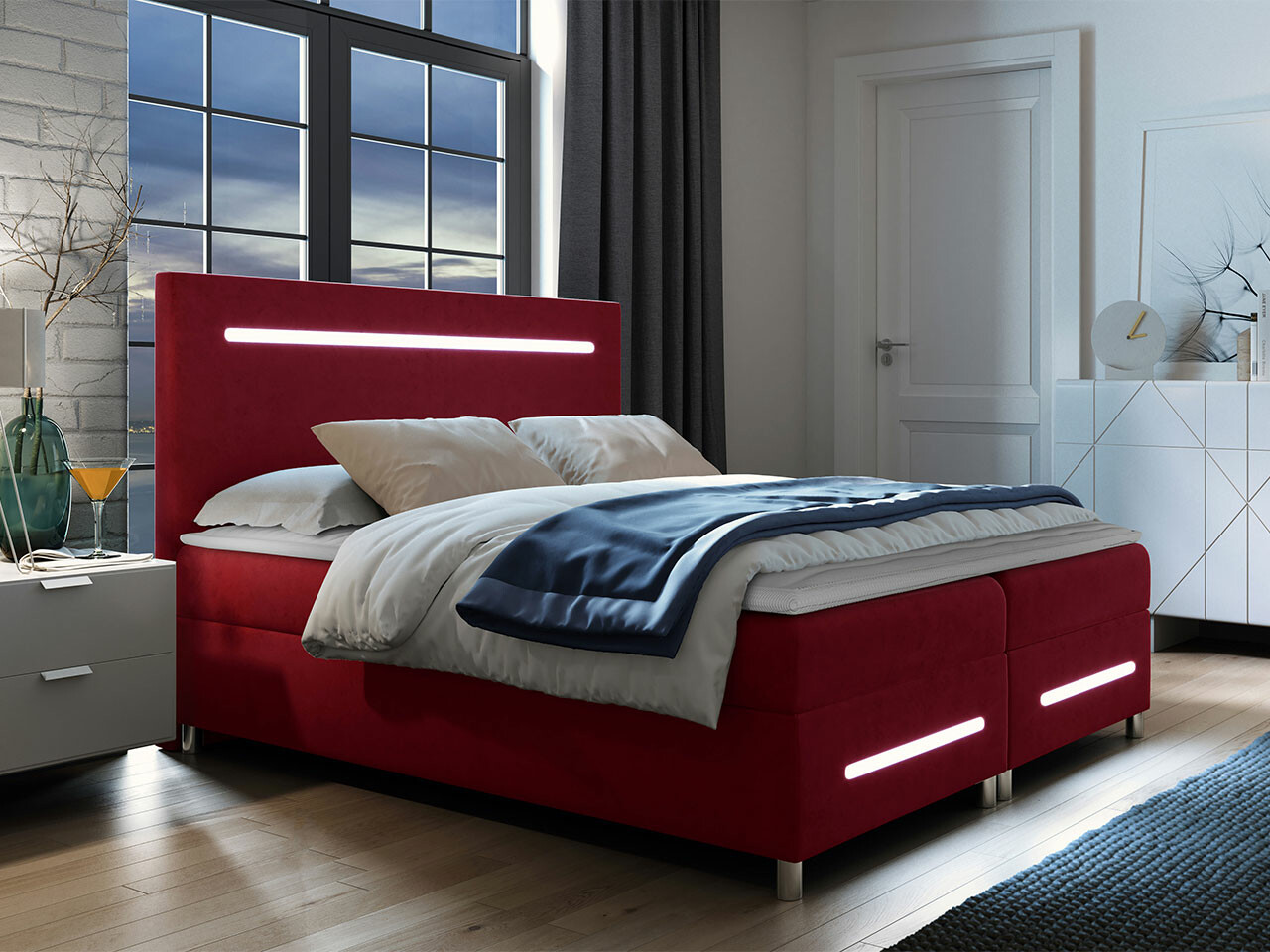 Continental bed Pluvia (Fresh 8)