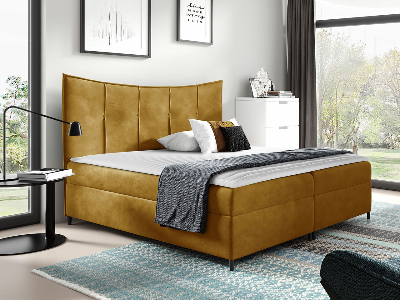 Continental bed Fons I (Fresh 37)