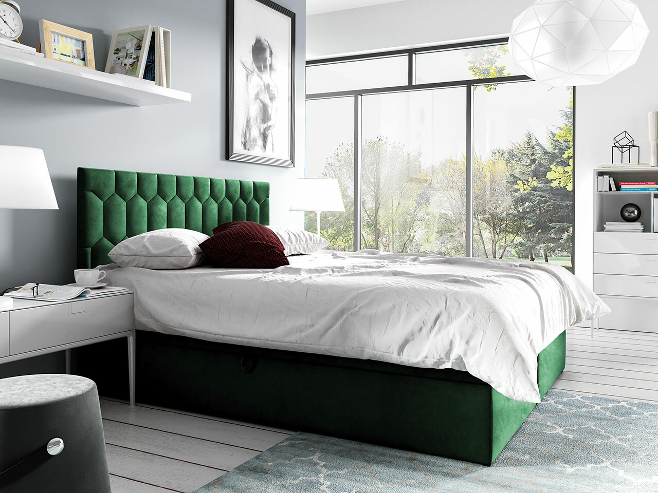 Continental bed Pons III (Fresh 13)
