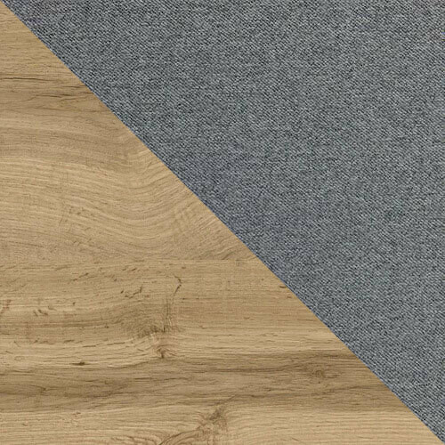 Continental bed Navis I (Wotan Oak + Faro 4)