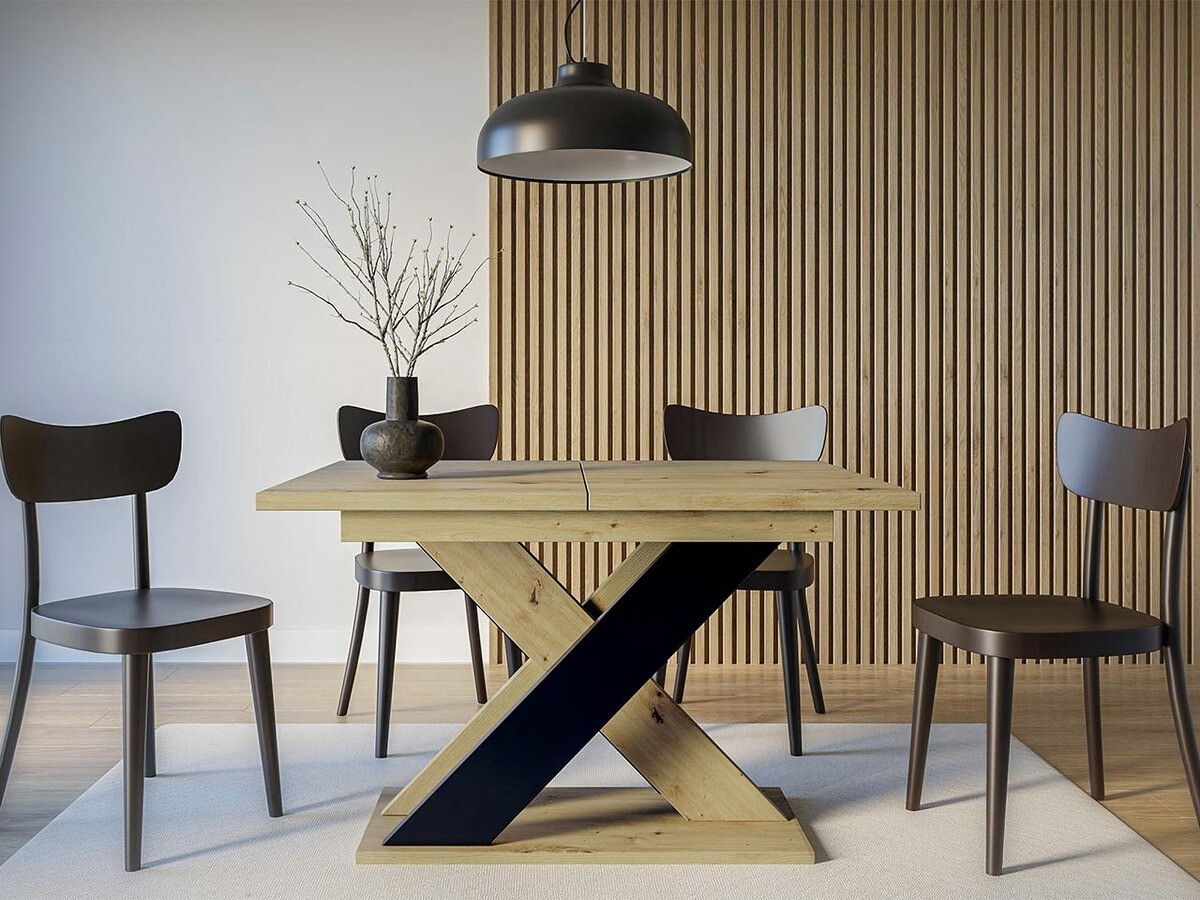 Table Goodyear 117 (Artisan oak + Black)