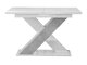 Table Goodyear 117 (Glossy white+ Concrete)