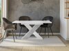 Table Goodyear 117 (Glossy white+ Concrete)