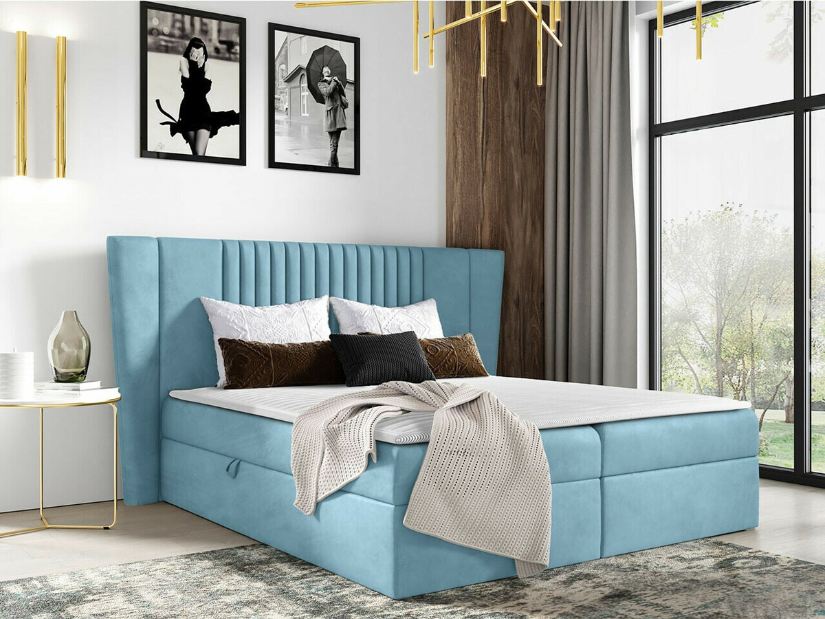 Continental bed Baltimore 184 (Magic Velvet 2260)