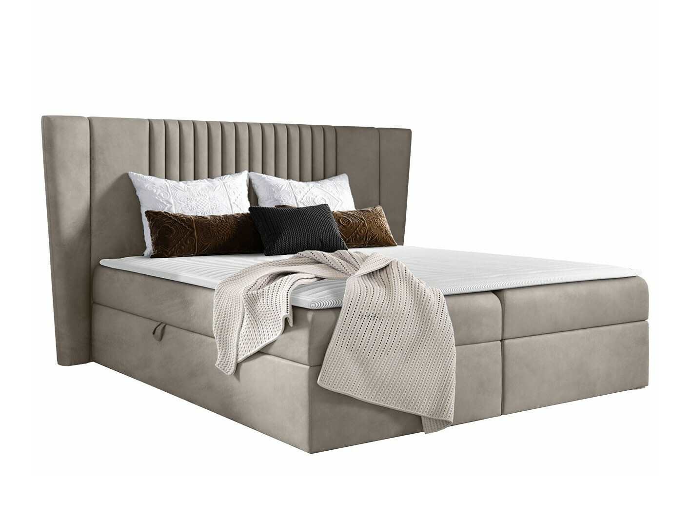 Continental bed Fenestra (Magic Velvet 2209)