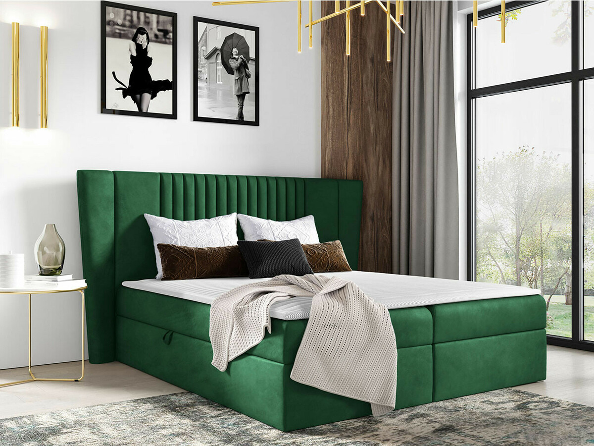 Continental bed Baltimore 184 (Magic Velvet 2225)