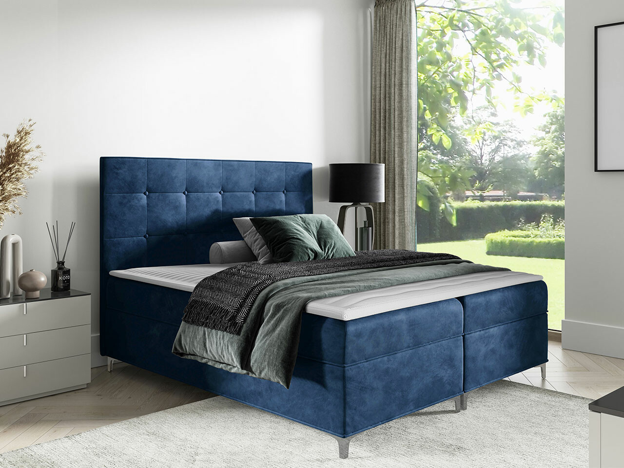 Continental bed Baltimore 185 (Fresh 11)