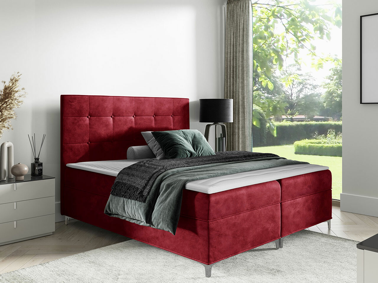 Continental bed Baltimore 185 (Fresh 8)