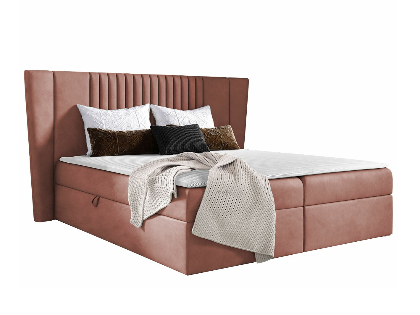 Continental bed Fenestra (Magic Velvet 2258)