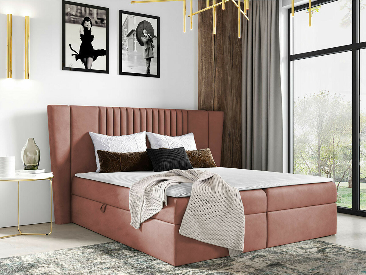 Continental bed Fenestra (Magic Velvet 2258)