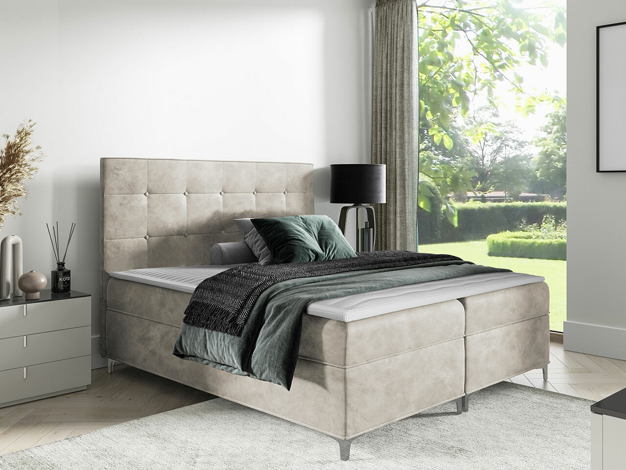 Continental bed Porta (Fresh 1)