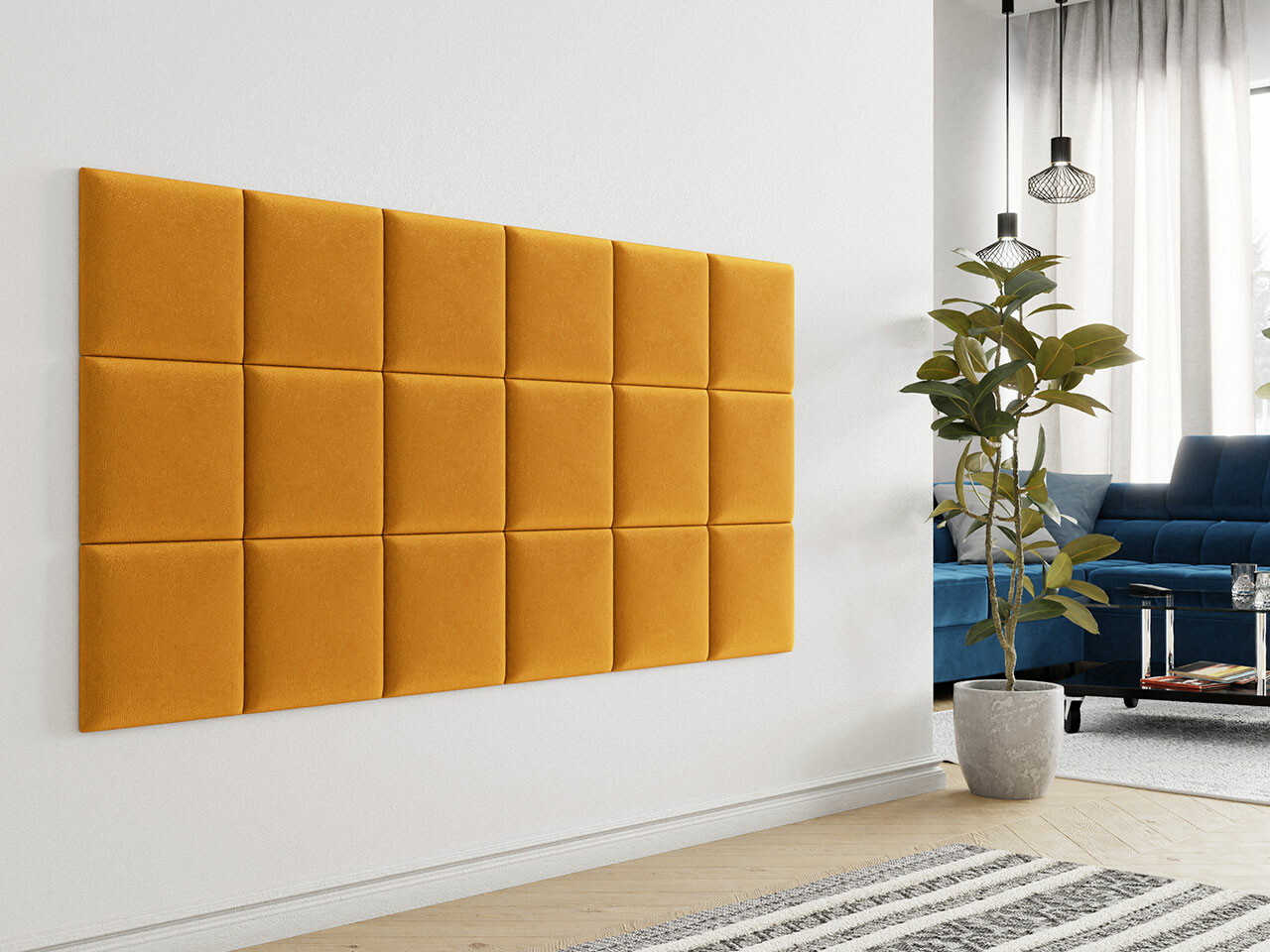 Soft wall panel Comfivo Ovis II (Manila 32) (30x30)