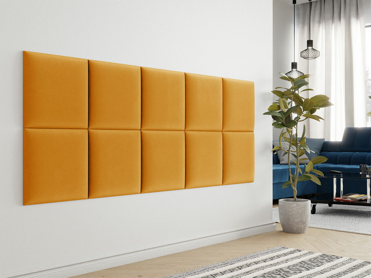 Soft wall panel Comfivo Ovis VIII (Manila 32) (42x42)