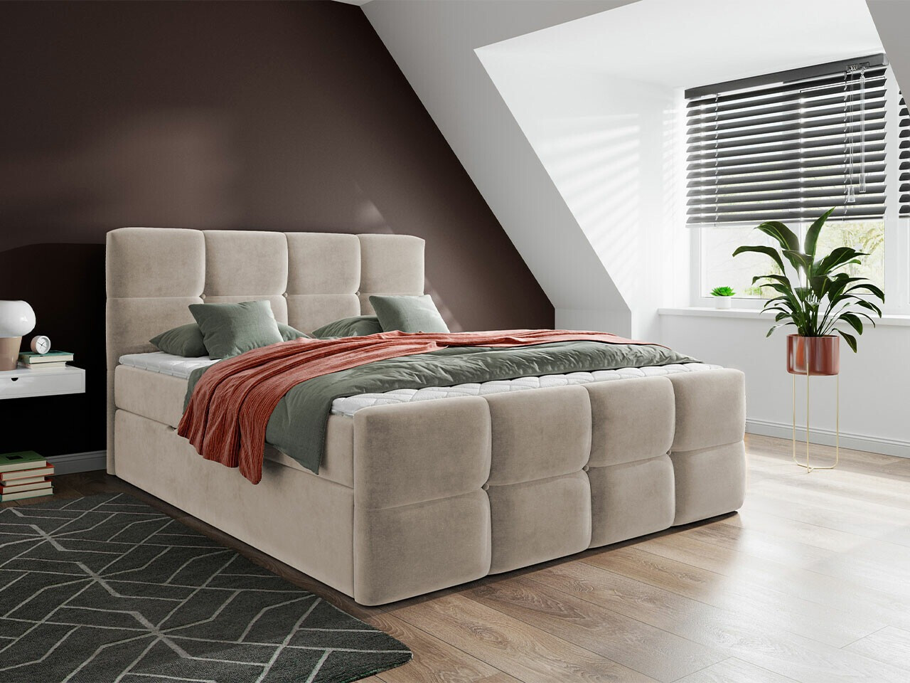 Continental bed ComfiDream Tirara (Fresh 1)