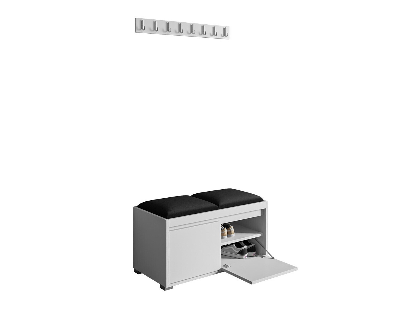 Hallway set Comfivo Pinus I (White + Manila 32)