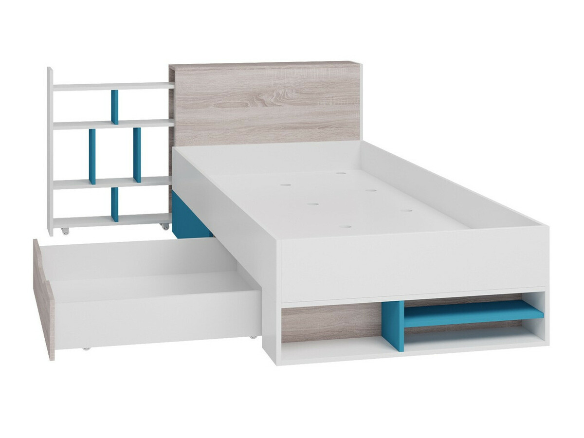 Children's room set Camteso 115 (Black + Oak + Beige)