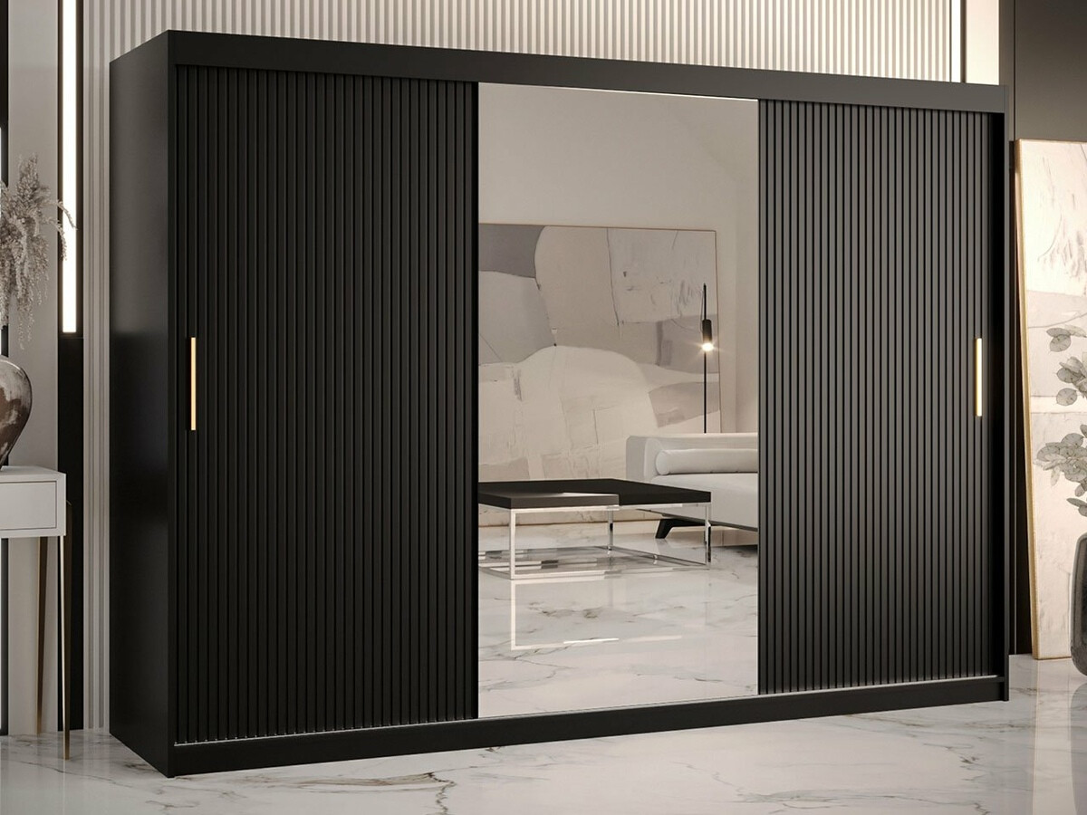 Wardrobe Anulio III (Black)