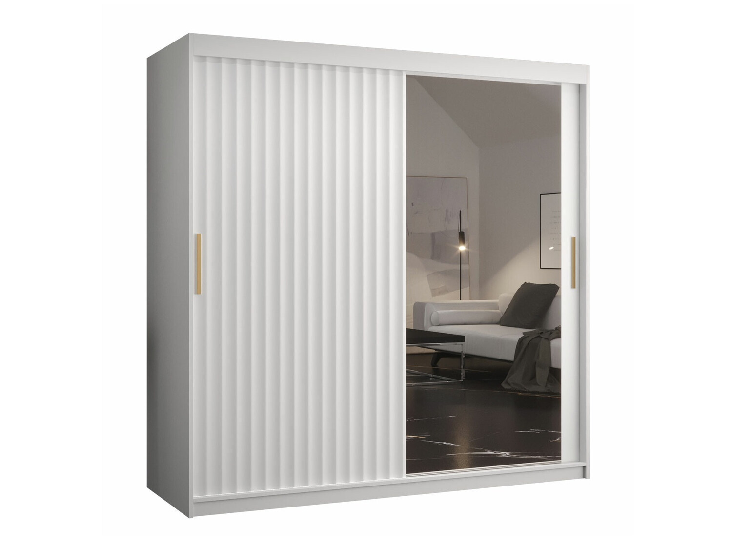 Wardrobe Hartford 338 (White)