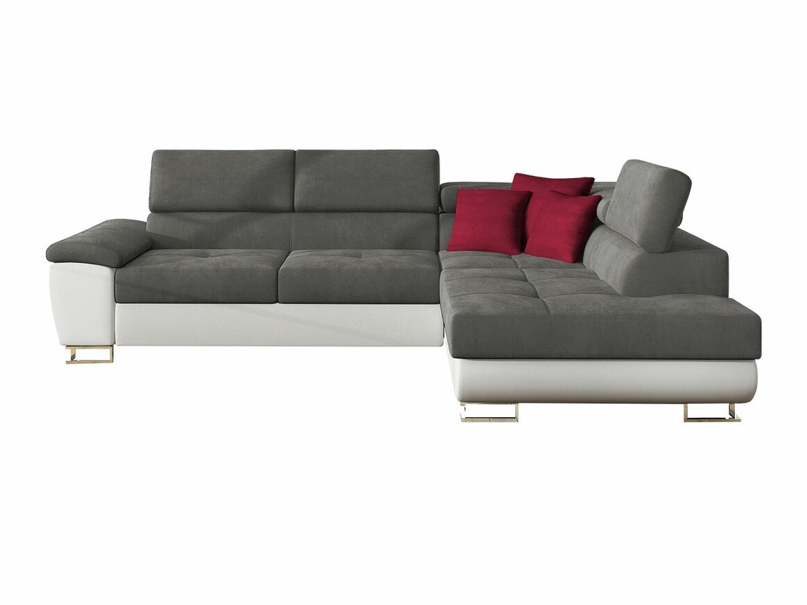 Corner sofa Comfivo Ruta II (Soft 017 + Uttario Velvet 2971 + Kronos 02)