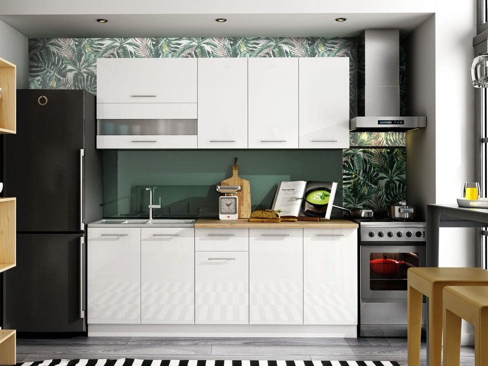 Modular kitchen set Tiffa White 115